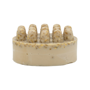 صابون تدليك مقشر بالعسل والشوفان