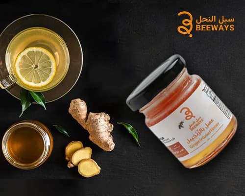 مشروب العسل والزنجبيل