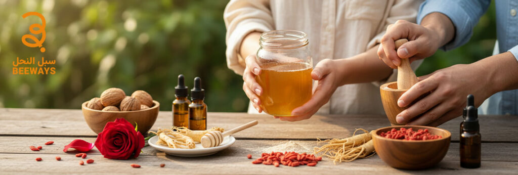 خلطة عسل للمتزوجين لدعم الطاقة والصحة الزوجية طبيعيًا