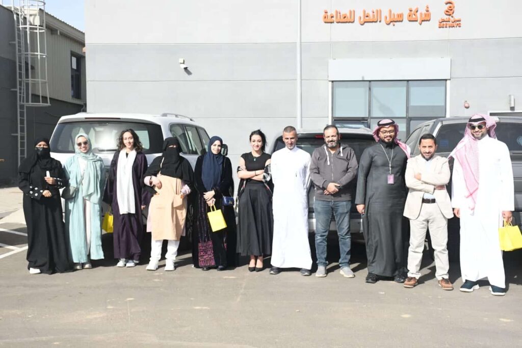 الاستدامة الغذائية | زيارة وفد سلوفود السعودية إلى Bee Ways